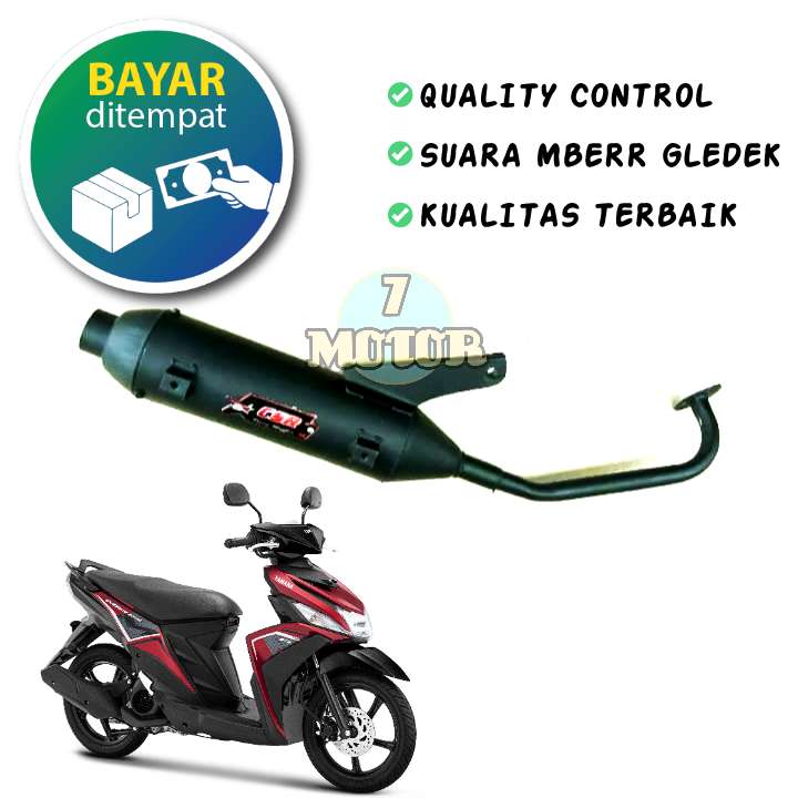 KNALPOT BOBOKAN MBER MIO M3 MIO Z