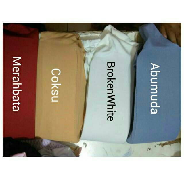 inner dalaman pet antem model marsya.ciput topi jilbab