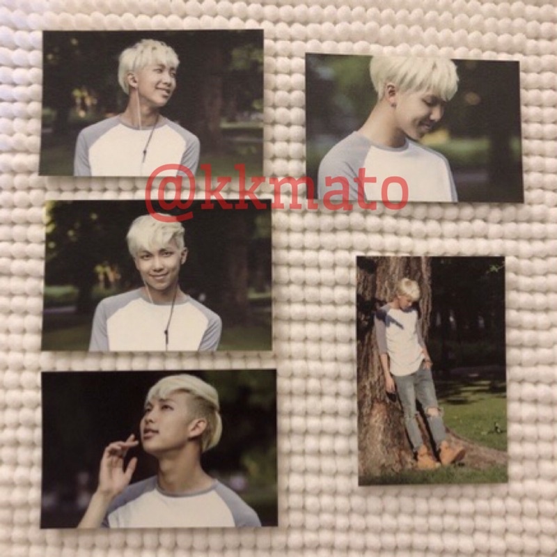 BTS - OFFICIAL RARE LIMITED PHOTOCARD SET RM (2ND MUSTER)