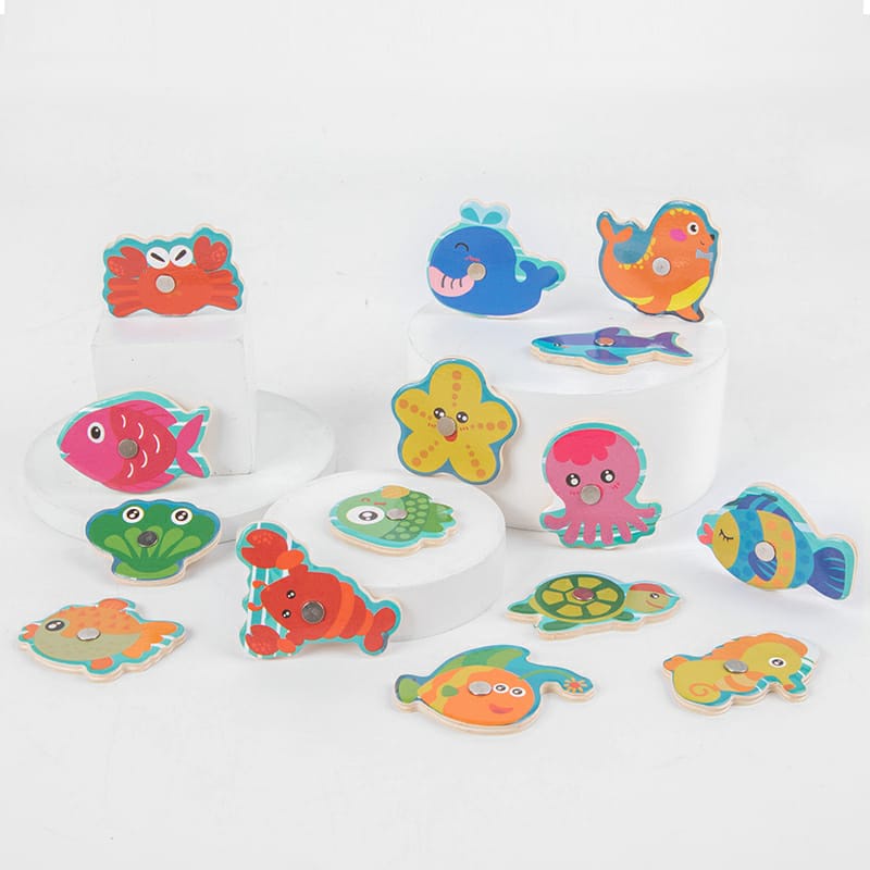 [TMA] Mainan Pancingan Ikan Dan Hewan Magnet / Mainan Pancing Anak / Magnetic Fishing Toys / Fishing Magnet