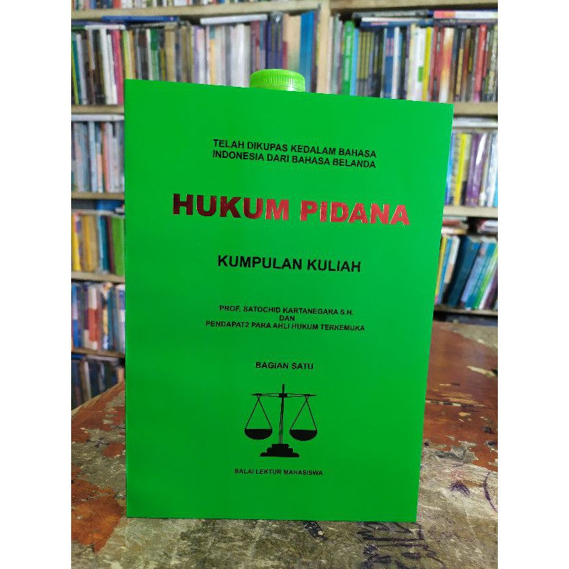 Hukum pidana jilid 1 satochid