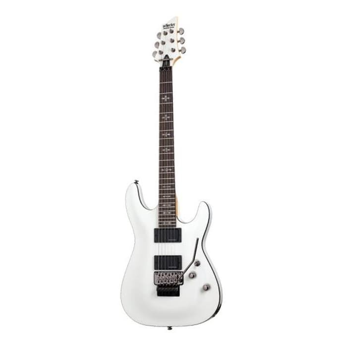 Schecter Demon-6 FR - Vintage White