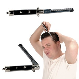 Paket Hemat Murrays Vanila Beeswax dan Sisir lipat Switchblade comb