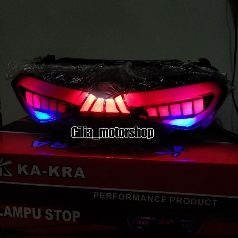 Lampu Stop Led Nmax New 2020 KA KRA Stoplamp Belakang LED KA KRA Yamaha Nmax 155 New 2020