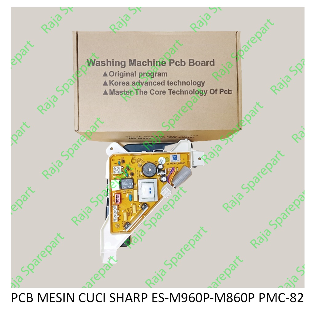 PCB / MODUL/ PANEL Mesin Cuci Sharp ES-M906P-M806P PMC-82