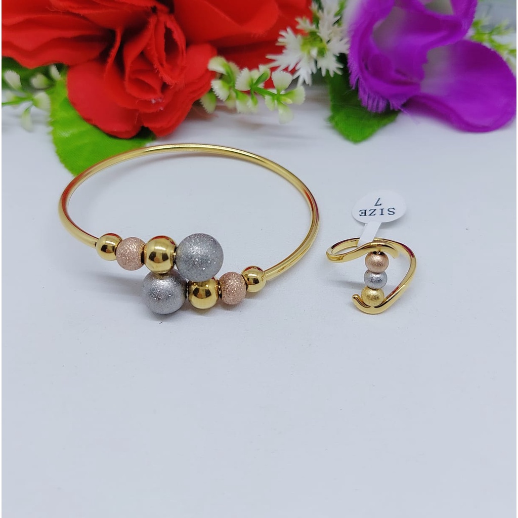 Gelang&amp;cincin wanita Perhiasan Titanium Jewelry