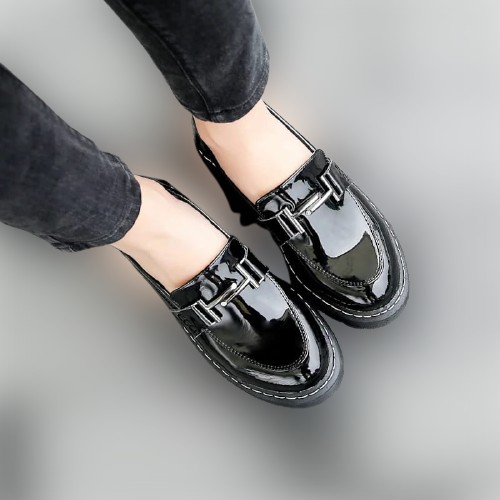 Sepatu Wanita Style Korea H / Sepatu Loafers Premium RS 031