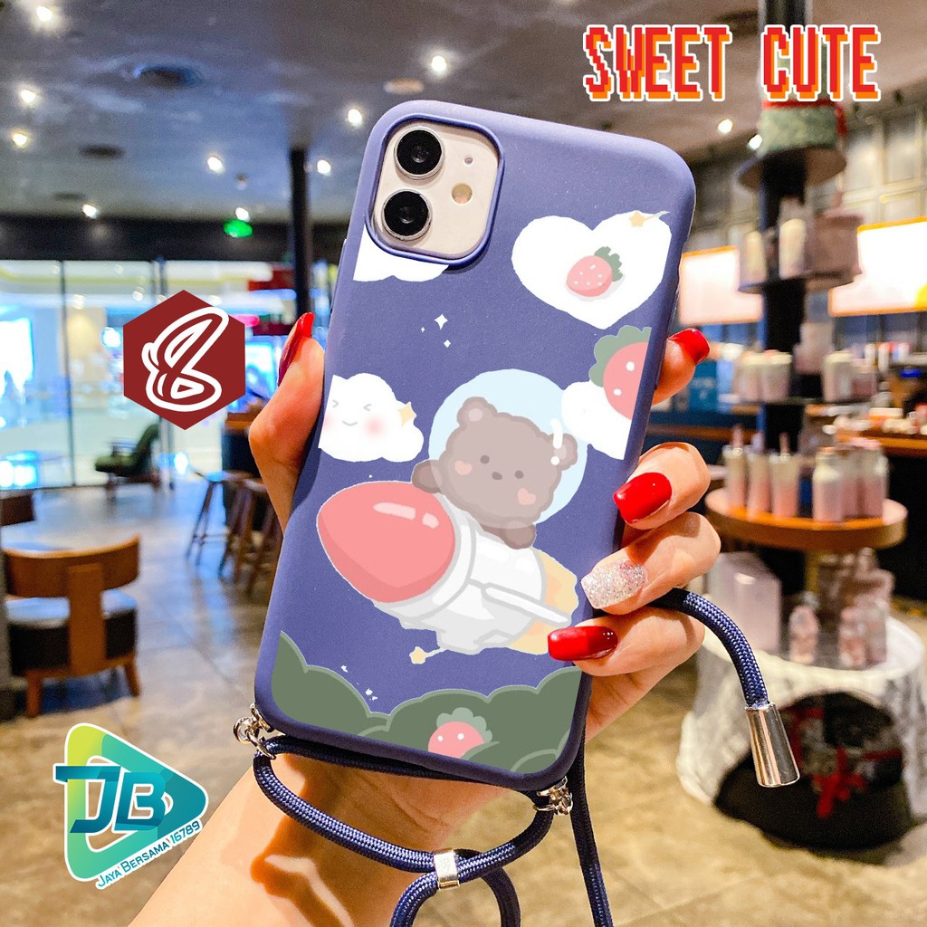 Softcase Slingcase Tali Lanyard Candy SWEET CUTE Xiaomi Redmi 5S S2 K20 8 Se Lite Pro Mix 2s JB3861