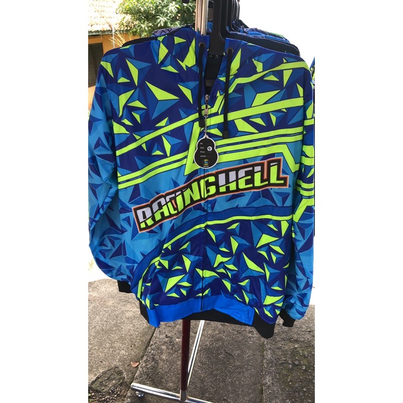 Jaket racing parasut