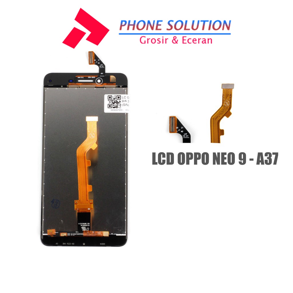 LCD Oppo A37 Fullset Touchscreen LCD Oppo Neo 9 Fullset Touchscreen - Parts Kompatibel Dengan Produk Oppo // Supplier LCD Oppo Neo 9 - Garansi 1 Bulan