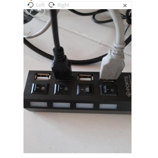 USB Hub 4 Port Output On Off Saklar Lampu USB 2.0 BAru Mysunstore