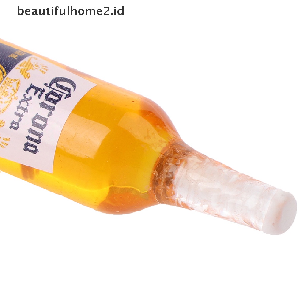 Beautifulhome2. Buku Literatur Dalam Bahasa MandarinId 10pcs Miniatur Botol Wine / Bir Skala 1: 12 Untuk Dapur Rumah Boneka