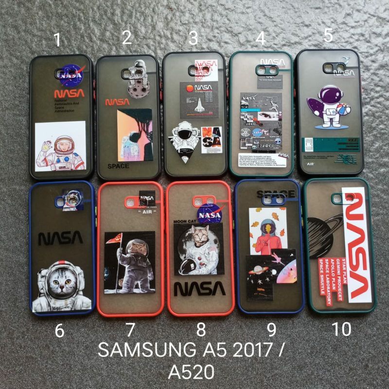 Case gambar Samsung A520 . A5 2017 motif cowok soft softcase softshell silikon cover casing kesing housing