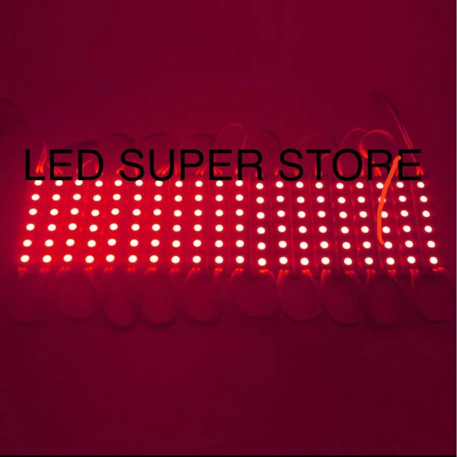 Modul 5054 6 LED WaterProof Putih / Biru / Merah / Kuning / Hijau 12V - 100 pcs