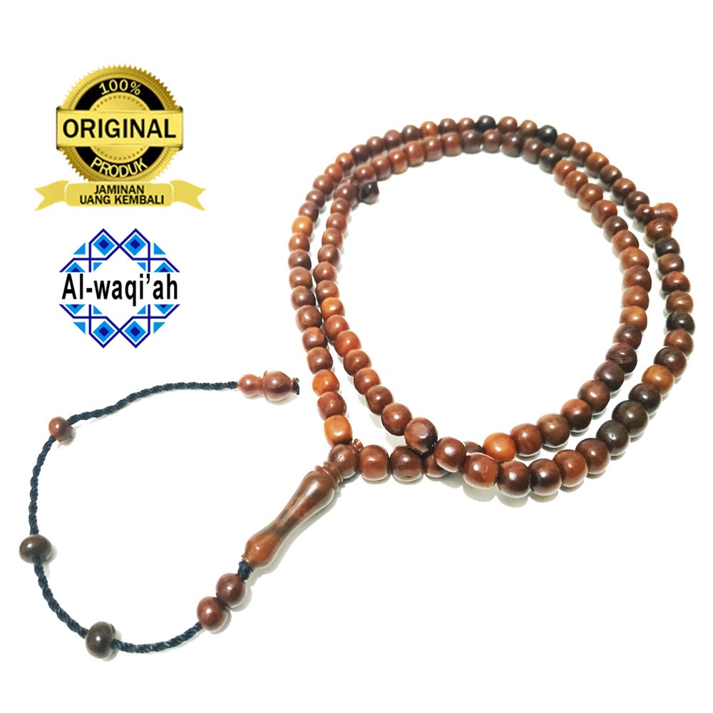 Tasbih Tasbeh 99 Pcs Kaukah Asli Original/ kokka / koka / Fuqoha 65mm