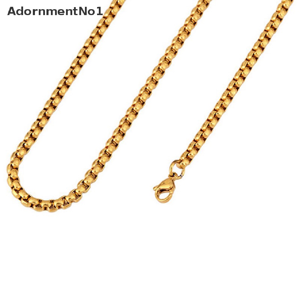 (AdornmentNo1) Kalung Rantai Dengan Liontin Ring Basket Gaya Hip Hop Untuk Wanita