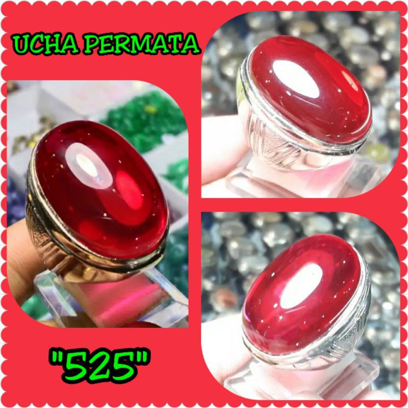 Cincin merah siem bangkok jumbo / merah siam