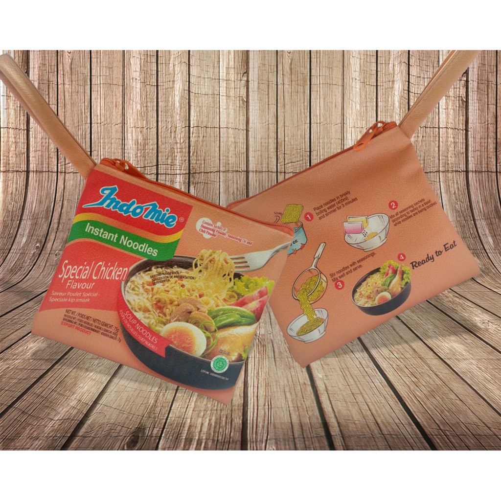 Jual Pouch Pencil Case Indomie Spesial Chicken Mie Lucu Unik Gemes Tempat Pensil Kostak Kotak