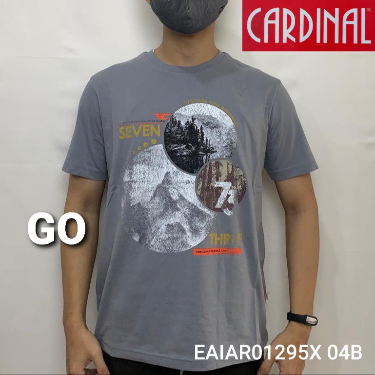 gof KCH CARDINAL KAOS T-Shirt COWOK REGULER Baju Cowok Kaos Cardinal