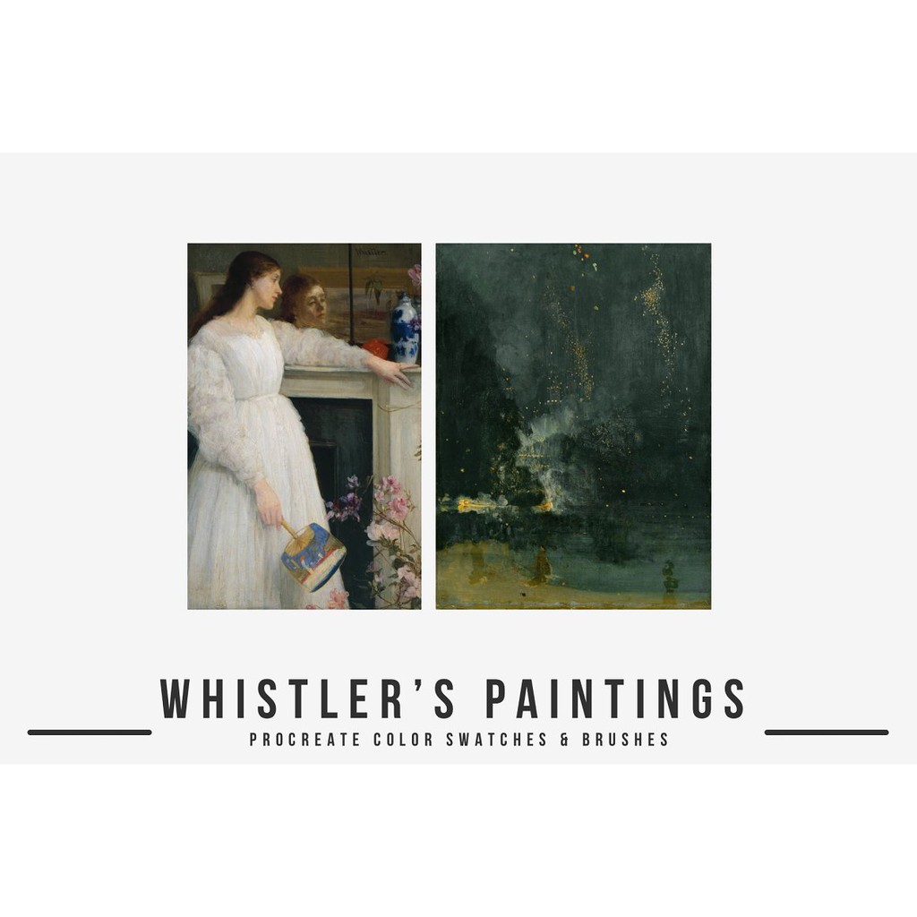 Procreate Brush - Whistler's Art