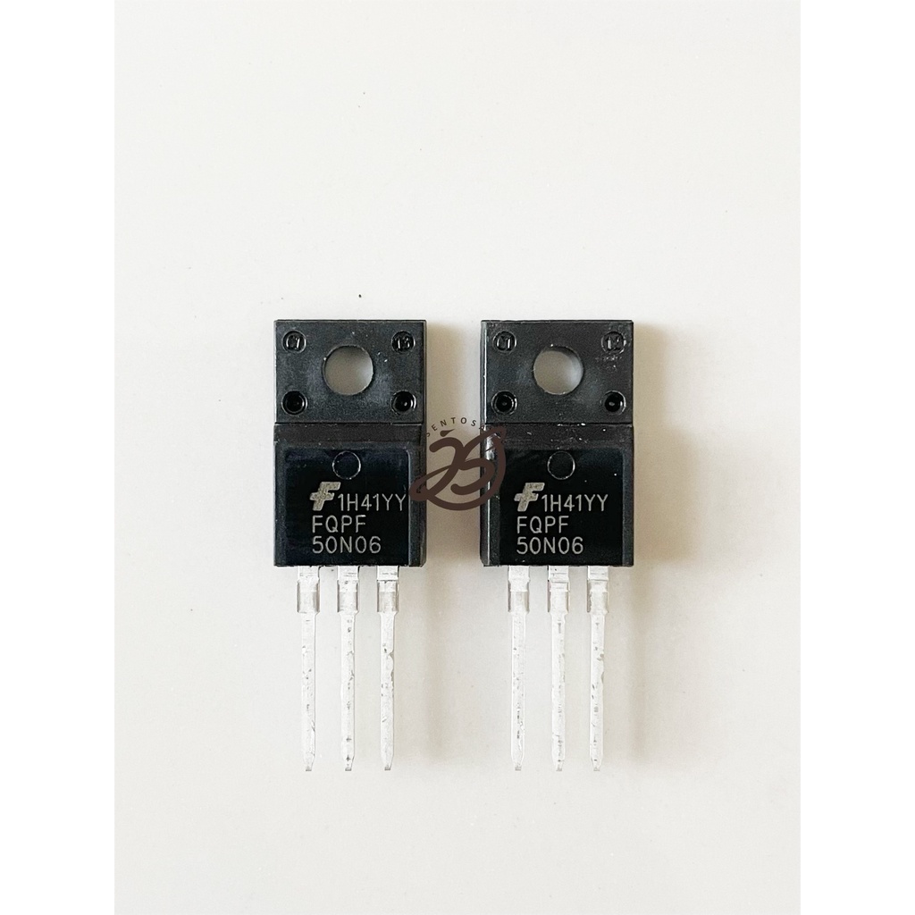 50N06 KECIL ASLI ORIGINAL (1Buah) FQPF 50N06C KECIL ORI FAIRCHILD FQPF50N06C ups