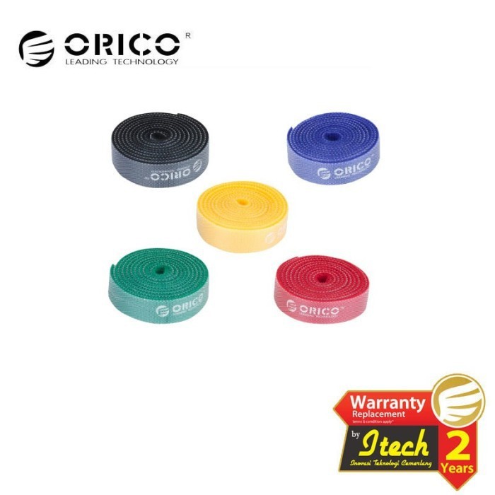 ORICO CBT-5S 1M Reusable &amp; Dividable Hook and Loop Cable clip Ties