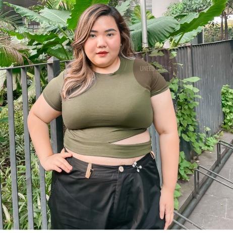 Uneed Cloth / CROP TOP JUMBO / BAJU CROP / KAOS WANITA / KAOS CROP / KROP TOP BIG / KAOS CROP / MARL