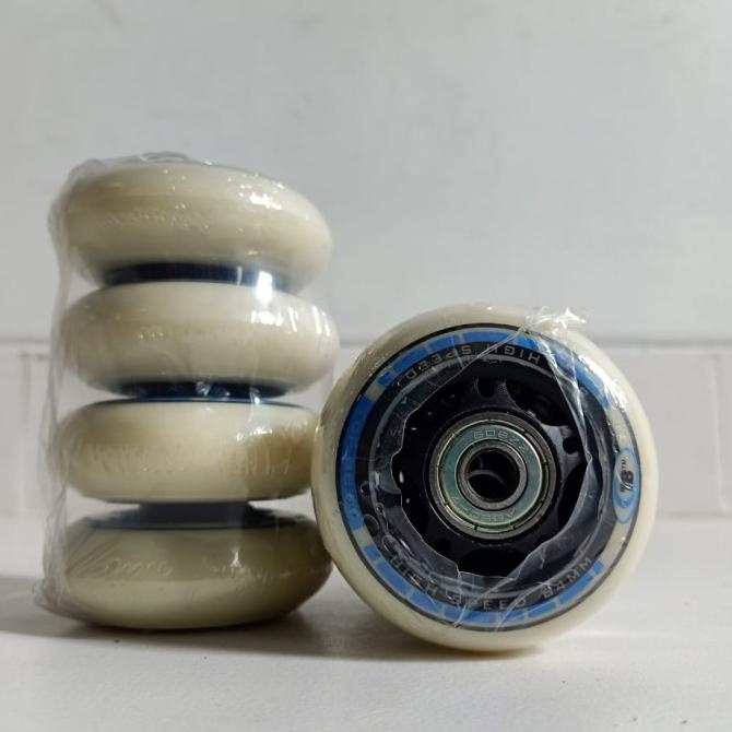BAN SEPATU RODA BAN KARET 70MM (INCLUED BEARINGS)