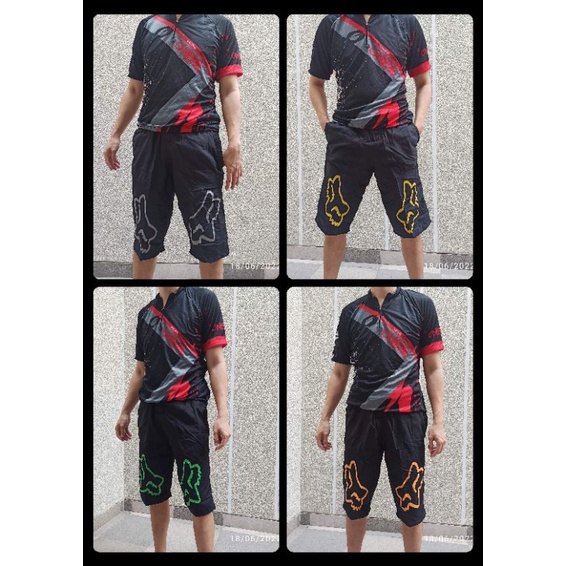 Celana sepeda padding tidak ketat double layer jogging renang downhill baggie