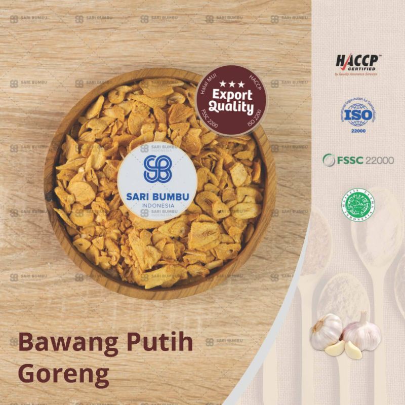 

Bawang Putih Goreng / Garlic Chips