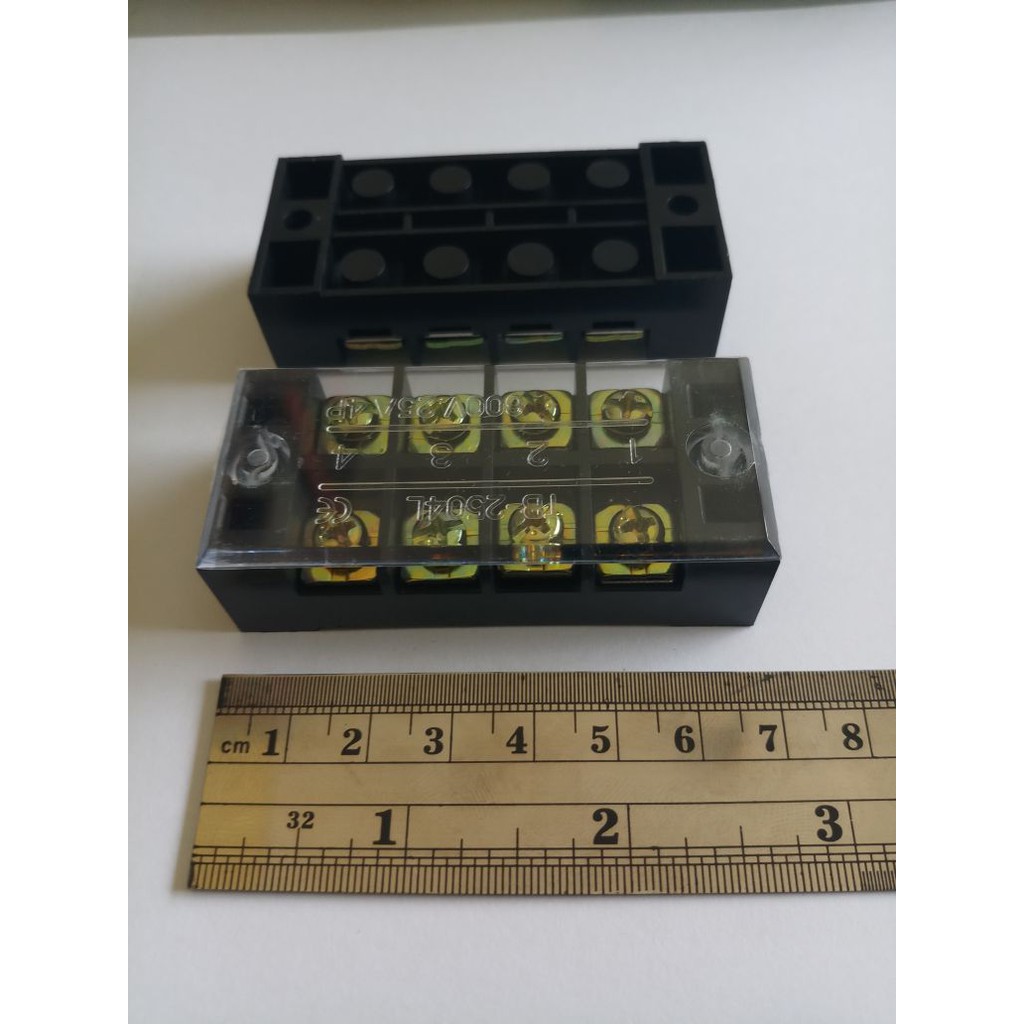 Terminal Block 25A 6P 600V Terminal Kabel Listrik Blok 2506