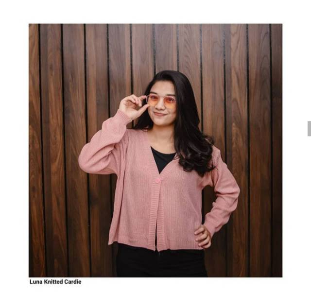 LUNA KNITE CARDY | RAJUT MURAH WANITA