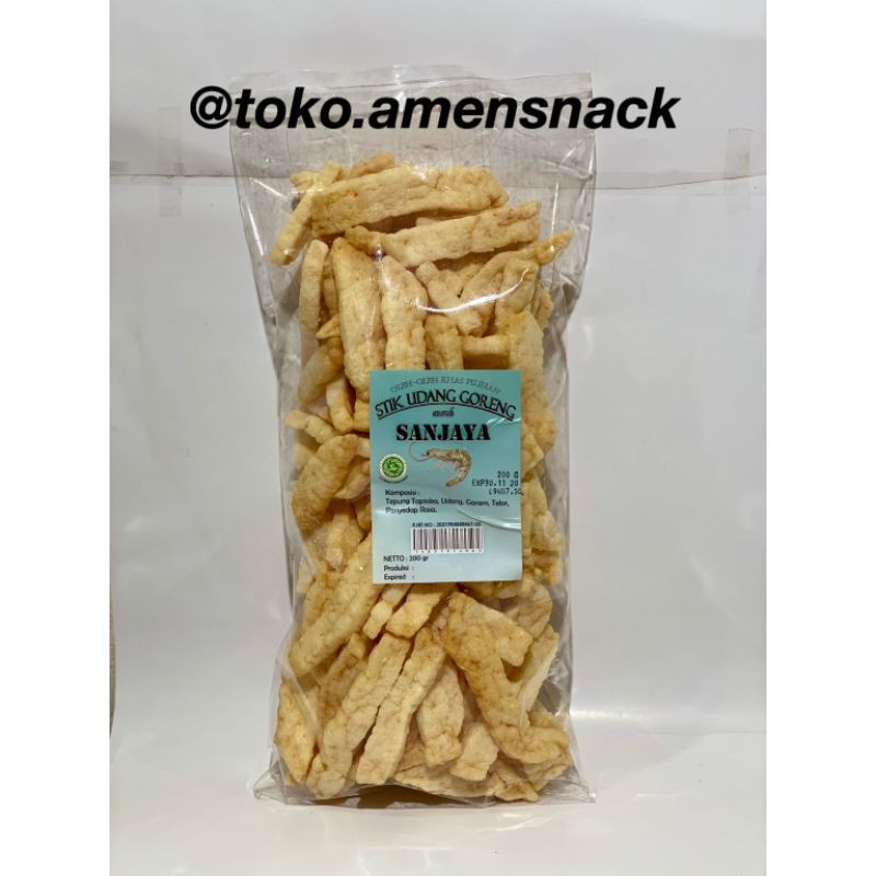 

kemplang " Stick Udang " Sanjaya 180g