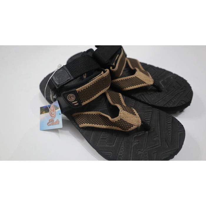 Skycom Sendal Gunung Ardiles Elastis MS 01 Sandal Pria Hiking Outdoor MS01   Cokelat Tua  39