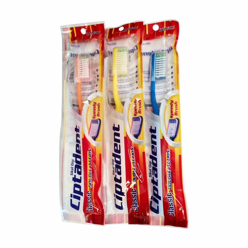 CIPTADENT Toothbrush Sikat Gigi Ciptadent | Ciptadent Crystal Extra Clean Pack Oral B Kodomo Pasta g
