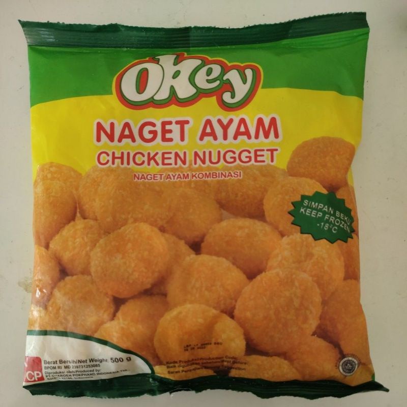 

Okey Nugget Ayam Koin 500g