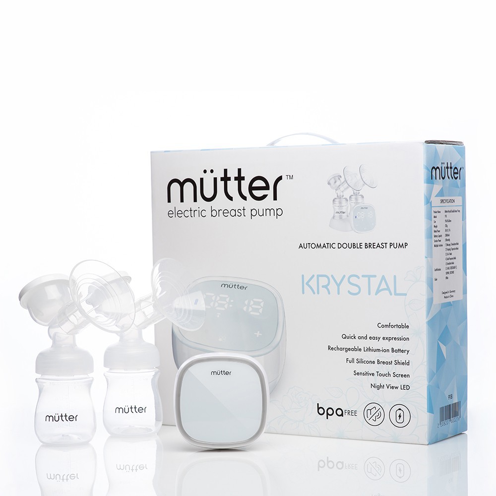 Makassar - MUTTER KRYSTAL Pompa ASI Elektrik Double Breast Pump