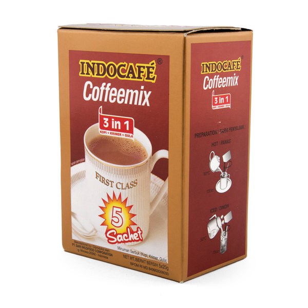 

INDOCAFE CoffeeMix isi 5 Sachets 20g - Kopi Instant Coffee Mix isi 5