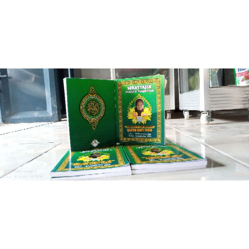 Buku Yasin Custom Softcover Murah