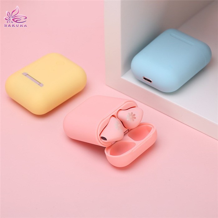 HEADSET / HANDSFREE i12 MACARON / MACARON MATE COLOR HIFI EXTRA BASS