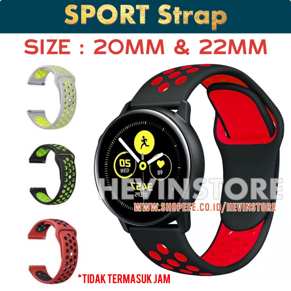 Strap Rubber Nike Sport band 20MM 22MM Silikon Strap Xiaomi Amazfit