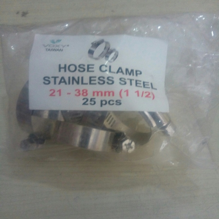 KLEM SELANG STAINLESS 1.5 INCH