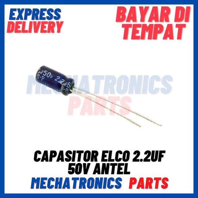 [PAS-9527] CAPASITOR ELCO 2.2UF 50V ANTEL