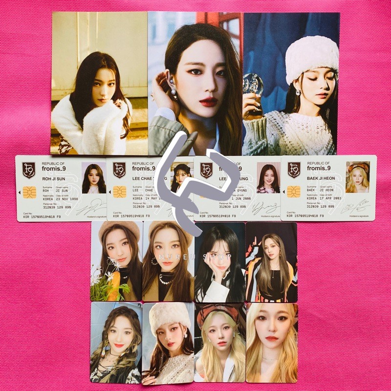FROMIS_9 - 9 Way Ticket (Photocard : Saerom Hayoung Gyuri Jisun Seoyeon Chaeyoung Nagyung Jiheon)