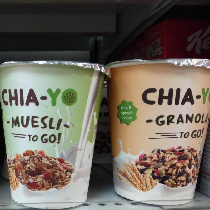 

] Chiayo Chia-Yo To Go 60gram: Crunchy Cereal, Muesli, Granola