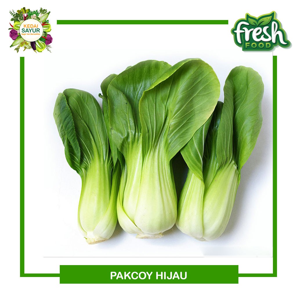 

Pakcoy Hijau Segar 250 Gram - Gerai Sayur Segar Depok