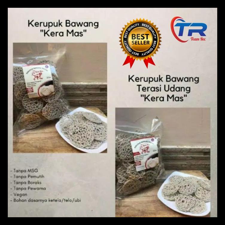 

KERUPUK BAWANG SPESIAL - ORGANIC - CAP KERA MAS BERKUALITAS