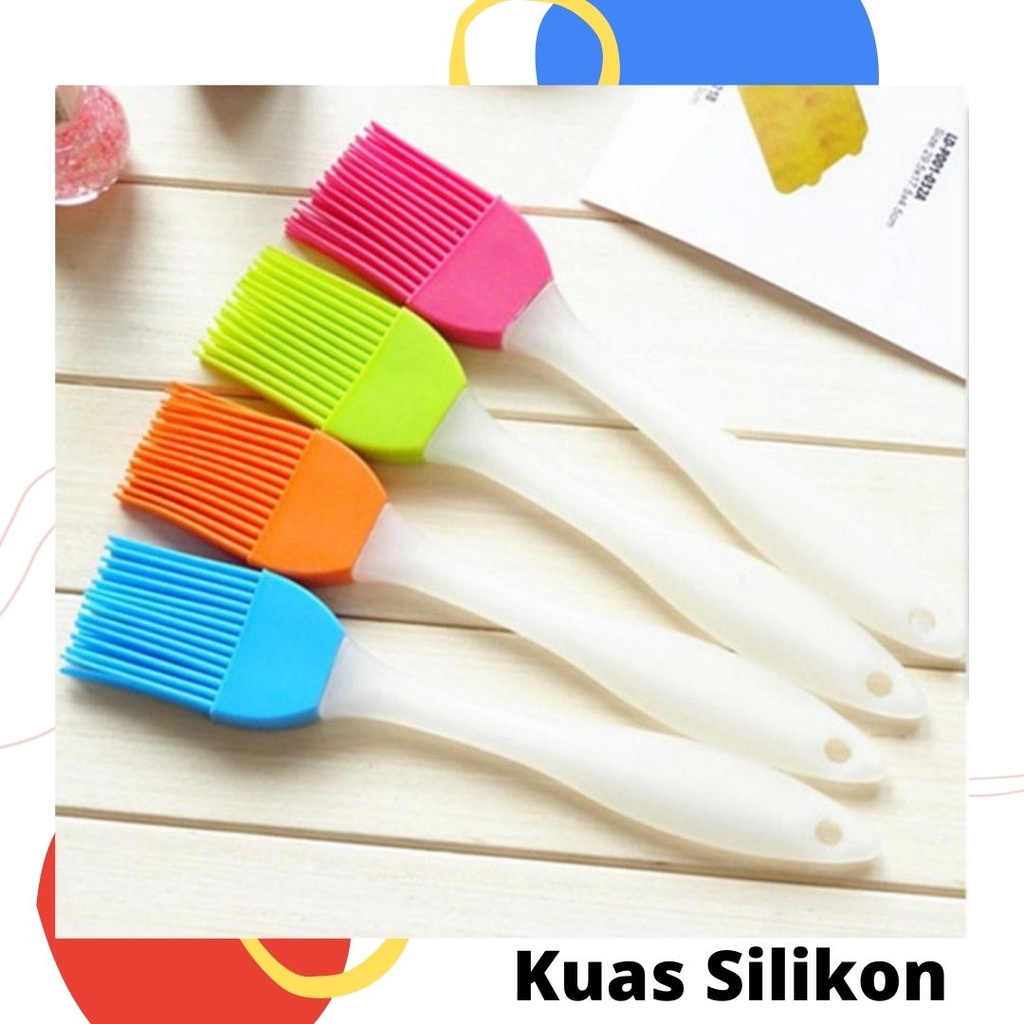 KUAS ROTI KUAS ROTI SILIKON KUAS CAKE KUAS MENTEGA KUAS BARBEQUE KUAS MURAH KUAS SILIKON ROTI KUAS U
