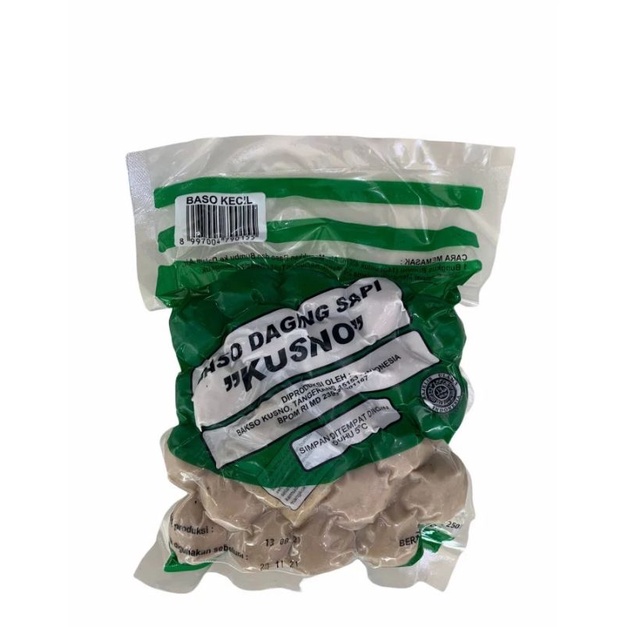 

Bakso Sapi Kusno Varian Bakso Kecil