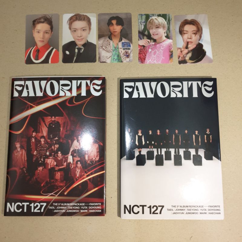 Favorite NCT 127 Classic Catharsis, PC Taeyong, Yuta, Jungwoo, PC Johnny benefit mecima